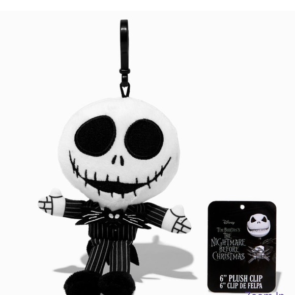 Disney Other - BNWT 
The Nightmare Before Christmas™ 6" Jack Skellington Plush Bag Clip